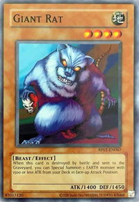 Giant Rat - Retro Pack (2020 Date Reprint) (RP01) #RP01-EN067 - Common / Short Print YuGiOh Trading Card