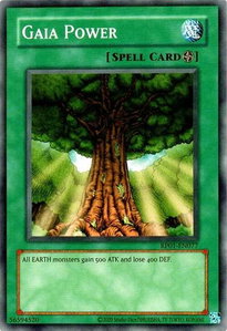 Gaia Power - Retro Pack (2020 Date Reprint) (RP01) #RP01-EN077 - Common / Short Print YuGiOh Trading Card
