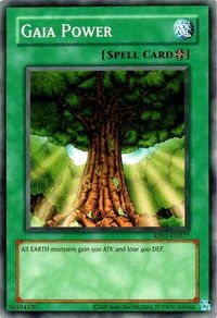 Gaia Power - Retro Pack (2020 Date Reprint) (RP01) #RP01-EN077 - Common / Short Print YuGiOh Trading Card