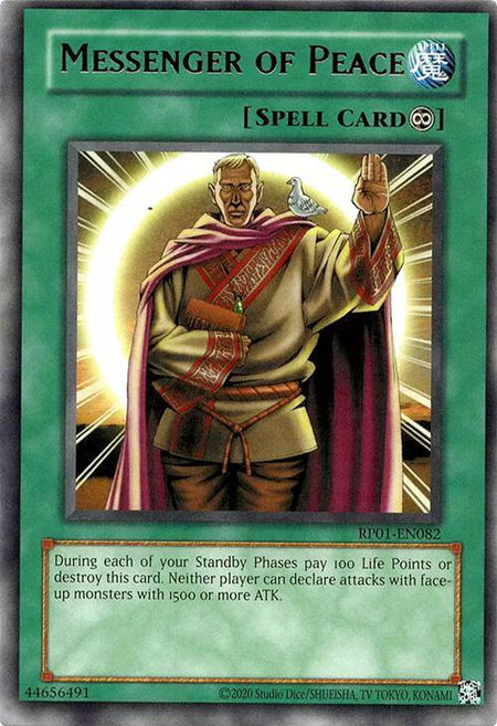 Messenger of Peace - Retro Pack (2020 Date Reprint) YuGiOh trading card