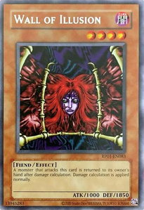 Wall of Illusion - Retro Pack (2020 Date Reprint) (RP01) #RP01-EN083 - Rare YuGiOh Trading Card