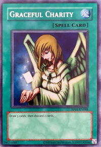 Graceful Charity - Retro Pack (2020 Date Reprint) (RP01) #RP01-EN088 - Rare YuGiOh Trading Card