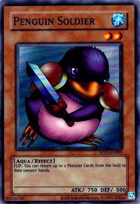 Penguin Soldier - Retro Pack (2020 Date Reprint) (RP01) #RP01-EN089 - Super Rare YuGiOh Trading Card
