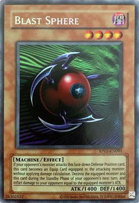 Blast Sphere - Retro Pack (2020 Date Reprint) (RP01) #RP01-EN091 - Secret Rare YuGiOh Trading Card