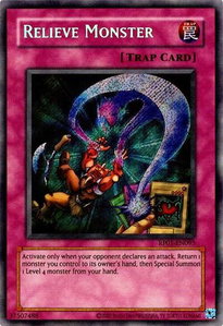 Relieve Monster - Retro Pack (2020 Date Reprint) (RP01) #RP01-EN093 - Secret Rare YuGiOh Trading Card