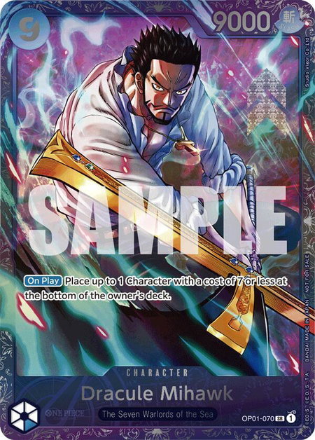 Dracule Mihawk (Treasure Cup 2024) - One Piece Promotion Cards One Piece trading card