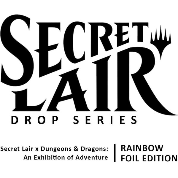 Secret Lair Drop: Secret Lair x Dungeons & Dragons: An Exhibition of Adventure - Rainbow Foil Edition trading card from Secret Lair Drop Series Secret Lair Drop: Secret Lair x Dungeons & Dragons: An Exhibition of Adventure - Rainbow Foil Edition - Secret Lair Drop Series Magic: The Gathering trading card