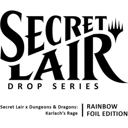 Secret Lair Drop: Secret Lair x Dungeons & Dragons: Karlach's Rage - Rainbow Foil Edition - Secret Lair Drop Series Magic: The Gathering trading card