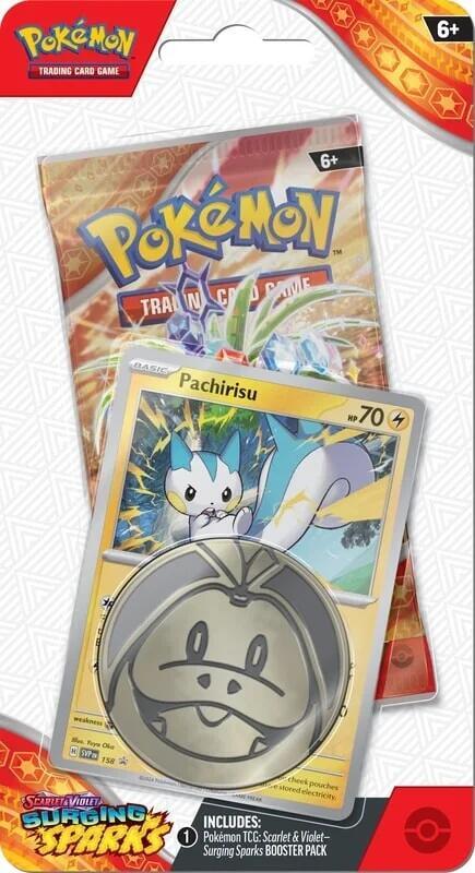 Surging Sparks Single Pack Blister [Pachirisu] - SV08: Surging Sparks Pokémon trading card