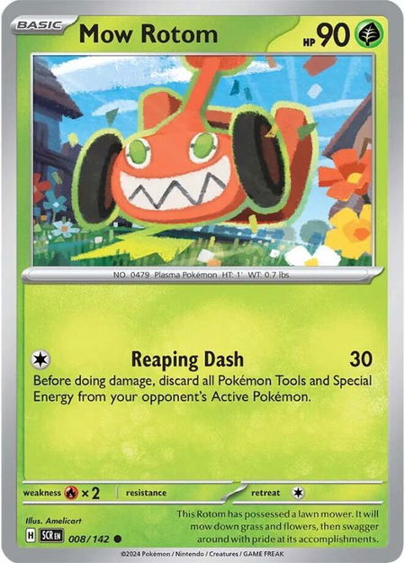 Mow Rotom - SV07: Stellar Crown Pokémon trading card