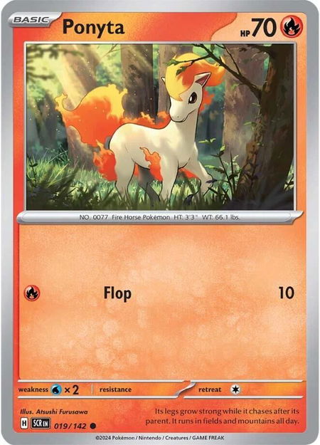 Ponyta - SV07: Stellar Crown Pokémon trading card
