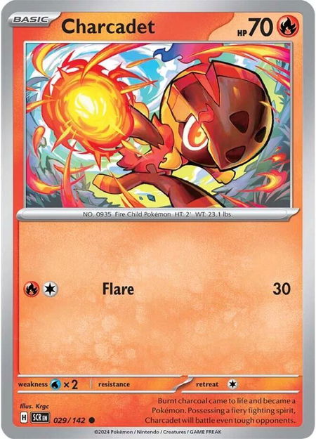 Charcadet - SV07: Stellar Crown Pokémon trading card