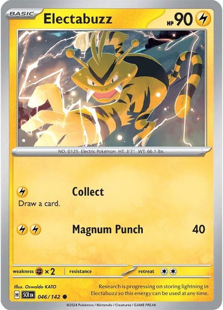 Electabuzz - SV07: Stellar Crown Pokémon trading card