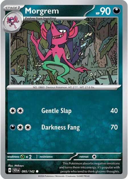 Morgrem - SV07: Stellar Crown Pokémon trading card