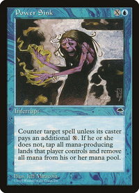 Power Sink - Tempest (TMP) #78 - Common Magic: The Gathering Trading Card