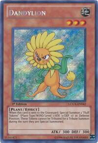 Dandylion - Legendary Collection 2 (LC02) #LCGX-EN042 - Secret Rare YuGiOh Trading Card
