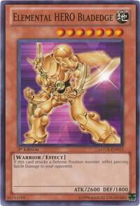 Elemental HERO Bladedge - Legendary Collection 2 (LC02) #LCGX-EN013 - Common / Short Print YuGiOh Trading Card