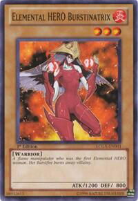 Elemental HERO Burstinatrix - Legendary Collection 2 (LC02) #LCGX-EN003 - Common / Short Print YuGiOh Trading Card