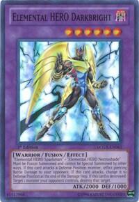 Elemental HERO Darkbright - Legendary Collection 2 (LC02) #LCGX-EN063 - Super Rare YuGiOh Trading Card