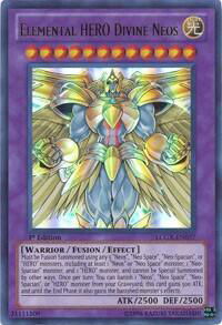 Elemental HERO Divine Neos - Legendary Collection 2 (LC02) #LCGX-EN077 - Ultra Rare YuGiOh Trading Card