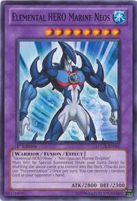 Elemental HERO Marine Neos - Legendary Collection 2 (LC02) #LCGX-EN062 - Common / Short Print YuGiOh Trading Card