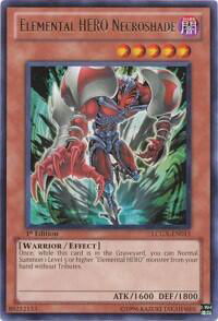 Elemental HERO Necroshade - Legendary Collection 2 (LC02) #LCGX-EN015 - Rare YuGiOh Trading Card