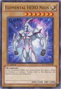 Elemental HERO Neos trading card from Legendary Collection 2 Elemental HERO Neos - Legendary Collection 2 YuGiOh trading card