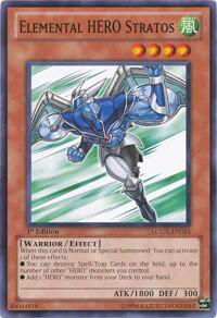 Elemental HERO Stratos - Legendary Collection 2 (LC02) #LCGX-EN024 - Common / Short Print YuGiOh Trading Card