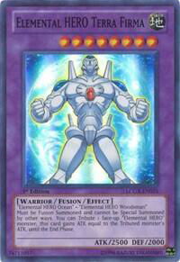 Elemental HERO Terra Firma - Legendary Collection 2 (LC02) #LCGX-EN075 - Super Rare YuGiOh Trading Card