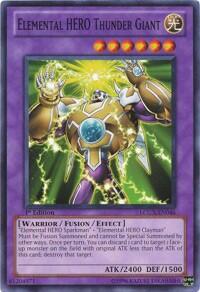 Elemental HERO Thunder Giant - Legendary Collection 2 (LC02) #LCGX-EN046 - Common / Short Print YuGiOh Trading Card