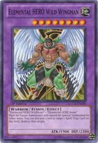 Elemental HERO Wild Wingman - Legendary Collection 2 (LC02) #LCGX-EN055 - Common / Short Print YuGiOh Trading Card