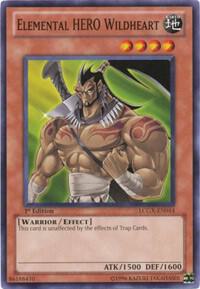 Elemental HERO Wildheart trading card from Legendary Collection 2 Elemental HERO Wildheart - Legendary Collection 2 YuGiOh trading card