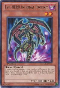 Evil HERO Infernal Prodigy - Legendary Collection 2 (LC02) #LCGX-EN031 - Rare YuGiOh Trading Card