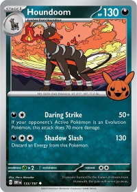 Houndoom - Trick or Trade BOOster Bundle 2024 (TTBB24) #133/197 - Uncommon Pokémon Trading Card
