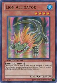 Lion Alligator - Legendary Collection 2 YuGiOh trading card
