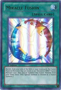 Miracle Fusion trading card from Legendary Collection 2 Miracle Fusion - Legendary Collection 2 YuGiOh trading card