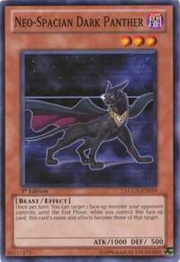 Neo-Spacian Dark Panther - Legendary Collection 2 (LC02) #LCGX-EN019 - Common / Short Print YuGiOh Trading Card