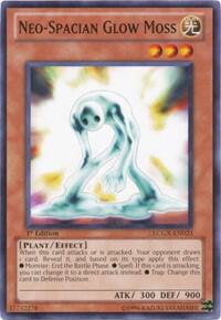 Neo-Spacian Glow Moss trading card from Legendary Collection 2 Neo-Spacian Glow Moss - Legendary Collection 2 YuGiOh trading card