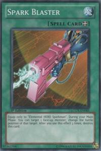 Spark Blaster trading card from Legendary Collection 2 Spark Blaster - Legendary Collection 2 YuGiOh trading card
