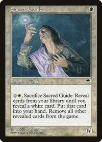 Sacred Guide - Tempest (TMP) #38 - Rare Magic: The Gathering Trading Card