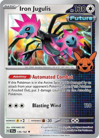Iron Jugulis - Trick or Trade BOOster Bundle 2024 (TTBB24) #139/162 - Uncommon Pokémon Trading Card