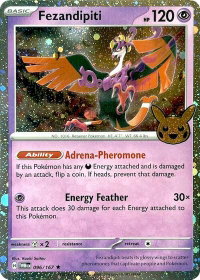 Fezandipiti (Cosmos Holo) - Trick or Trade BOOster Bundle 2024 (TTBB24) #096/167 - Holo Rare Pokémon Trading Card