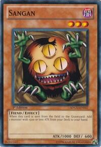 Sangan - Structure Deck: Gates of the Underworld (SDGU) #SDGU-EN017 - Common / Short Print YuGiOh Trading Card