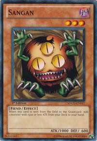 Sangan - Structure Deck: Gates of the Underworld YuGiOh trading card