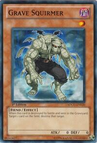 Grave Squirmer - Structure Deck: Gates of the Underworld (SDGU) #SDGU-EN020 - Common / Short Print YuGiOh Trading Card