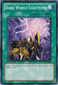 Dark World Lightning - Structure Deck: Gates of the Underworld (SDGU) #SDGU-EN024 - Common / Short Print YuGiOh Trading Card