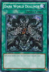 Dark World Dealings - Structure Deck: Gates of the Underworld YuGiOh trading card