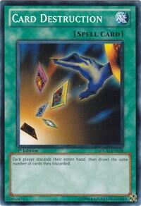 Card Destruction - Structure Deck: Gates of the Underworld (SDGU) #SDGU-EN028 - Common / Short Print YuGiOh Trading Card