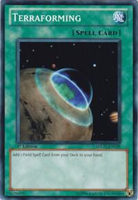 Terraforming - Structure Deck: Gates of the Underworld YuGiOh trading card