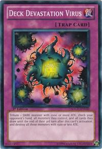 Deck Devastation Virus - Structure Deck: Gates of the Underworld YuGiOh trading card